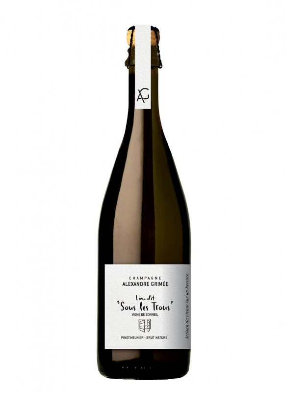 Champagne Alexandre Grimée - Sous Les Trous 2022 - Garrafa 75 cl Champagne Alexandre Grimée - Sous Les Trous 2022 - Garrafa 75 cl