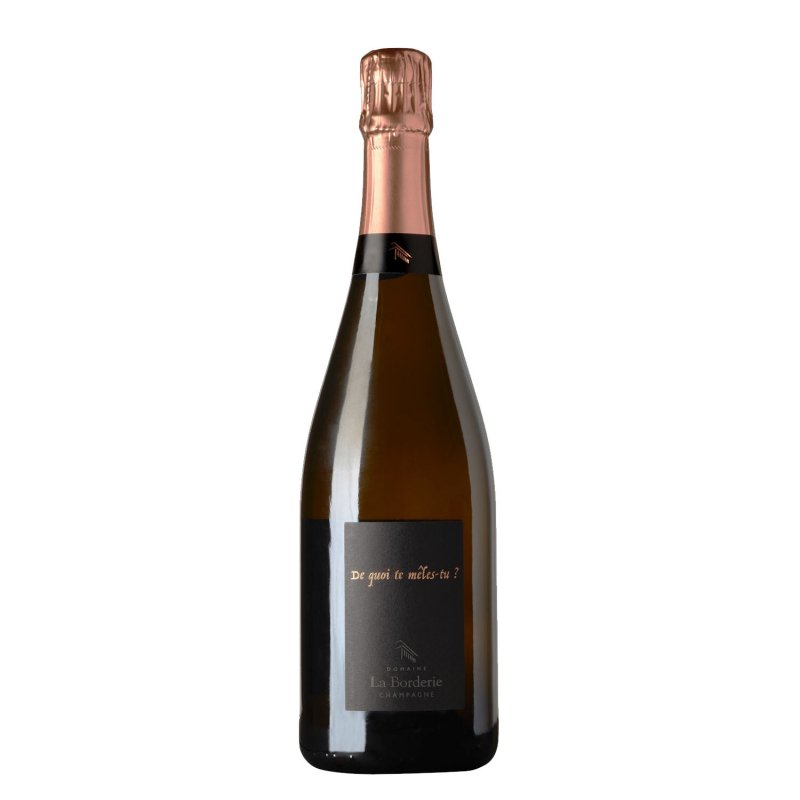 Champagne La Borderie - De Quoi Te Mêles-Tu ? - Fles 75 cl Champagne La Borderie - De Quoi Te Mêles-Tu ? - Fles 75 cl