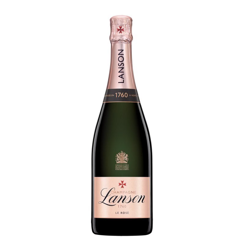 Champagne Lanson - Rose Label - Bouteille 75CL Champagne Lanson - Rose Label - Bouteille 75CL