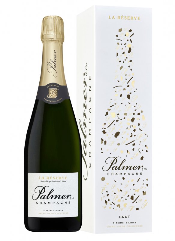 Champagne Palmer & Co - La Réserve - Bottiglia 75 cl - Astuccio Champagne Palmer & Co - La Réserve - Bottiglia 75 cl - Astuccio
