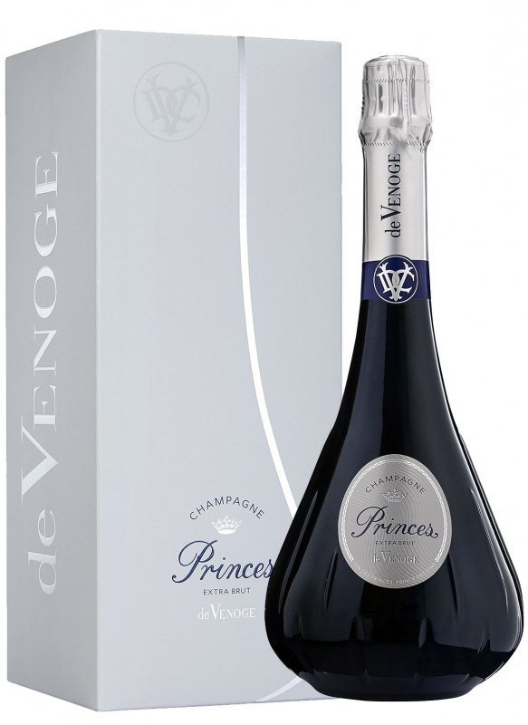 Champagne De Venoge - Princes Extra Brut - Garrafa 75 cl - Estojo Champagne De Venoge - Princes Extra Brut - Garrafa 75 cl - Estojo