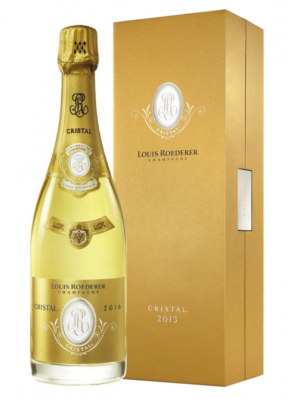 Champagne Louis Roederer - Cristal 2016 - Garrafa 75 cl - Caixa Champagne Louis Roederer - Cristal 2016 - Garrafa 75 cl - Caixa