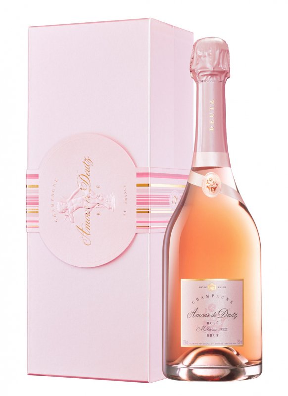 Champagne Deutz - Amour de Deutz Rosé 2009 - Demi-bouteille 37,5CL - Coffret Champagne Deutz - Amour de Deutz Rosé 2009 - Demi-bouteille 37,5CL - Coffret