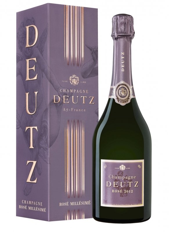 Champagne Deutz - Brut Rosé 2012 - Garrafa 75 cl - Estojo Champagne Deutz - Brut Rosé 2012 - Garrafa 75 cl - Estojo