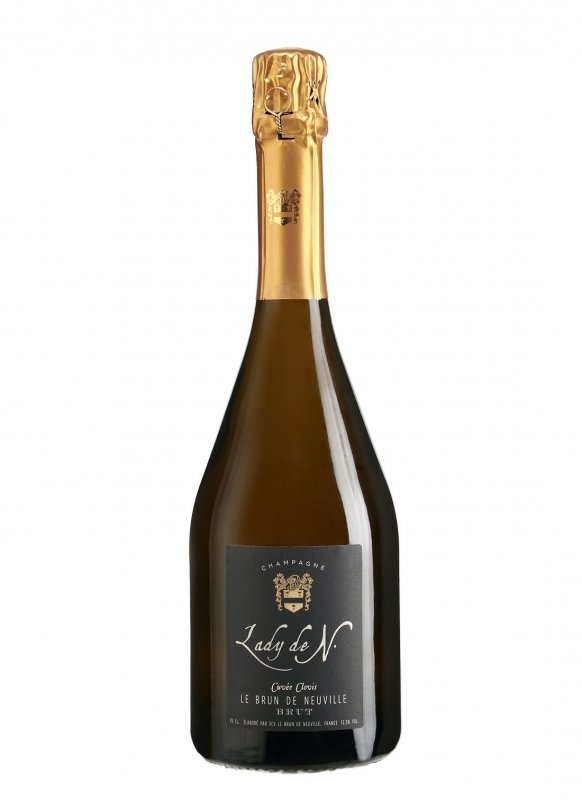 Champagne Le Brun de Neuville - Lady de N Clovis - Garrafa 75 cl Champagne Le Brun de Neuville - Lady de N Clovis - Garrafa 75 cl