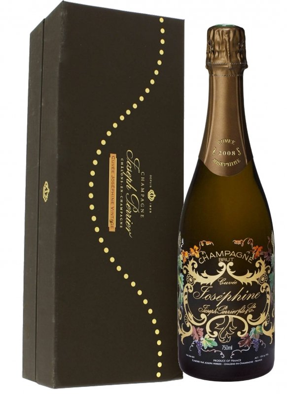 Champagne Joseph Perrier - Cuvée Joséphine 2008 - Bouteille 75CL - Coffret Champagne Joseph Perrier - Cuvée Joséphine 2008 - Bouteille 75CL - Coffret