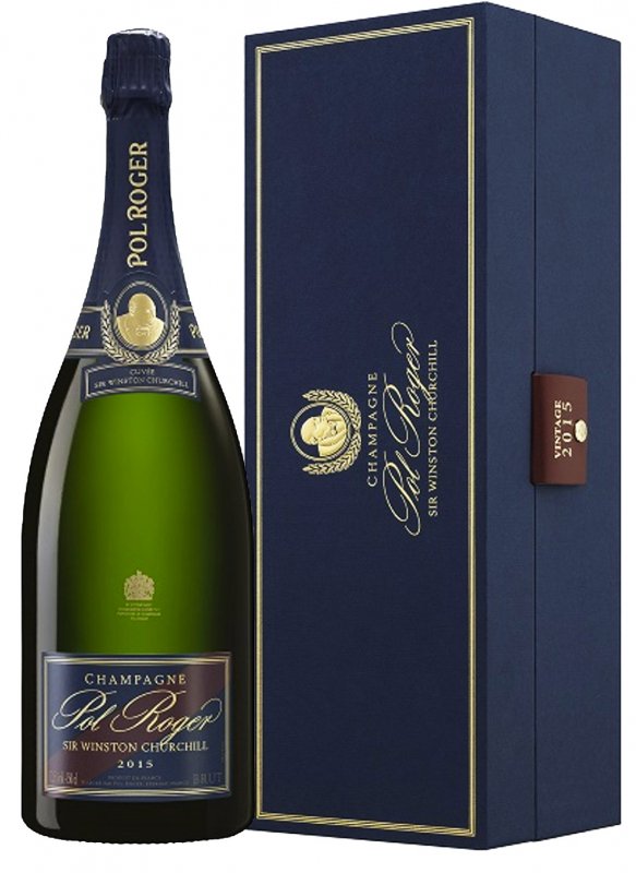 Champagne Pol Roger - Sir Winston Churchill 2015 - Magnum 150CL - Cofre