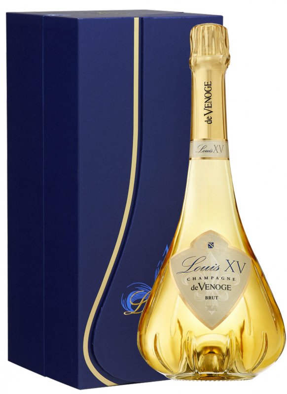 Champagne De Venoge - Cuvée Louis XV 1995 - Bottiglia 75 cl - Cofanetto Champagne De Venoge - Cuvée Louis XV 1995 - Bottiglia 75 cl - Cofanetto