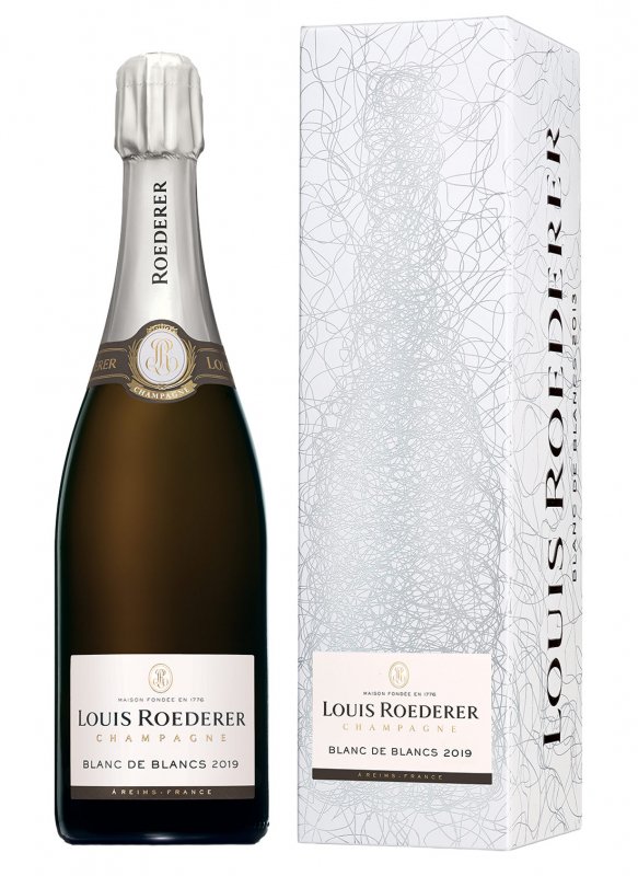 Champagne Louis Roederer - Blanc de Blancs 2019 - Garrafa 75 cl - Estojo