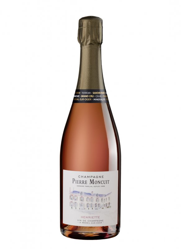 Champagne Pierre Moncuit - Cuvée Henriette Rosé Grand Cru - Botella 75CL Champagne Pierre Moncuit - Cuvée Henriette Rosé Grand Cru - Botella 75CL