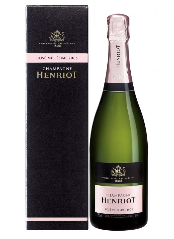 Champagne Henriot - Rosé Millésime 2005 - Bouteille 75CL - Etui
