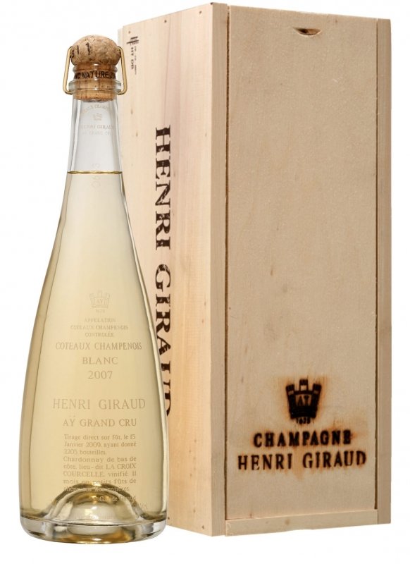 Champagne Henri Giraud - Coteaux Blanc Champenois 2007 - Garrafa 75 cl - Caixa de madeira