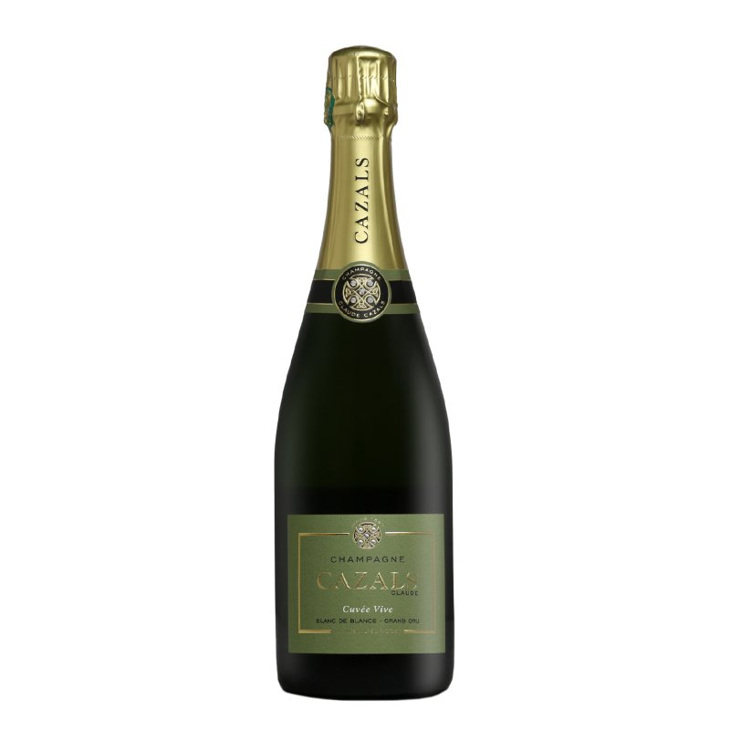 Champagne Cazals - Cuvée Vive Grand Cru - Garrafa 75 cl Champagne Cazals - Cuvée Vive Grand Cru - Garrafa 75 cl