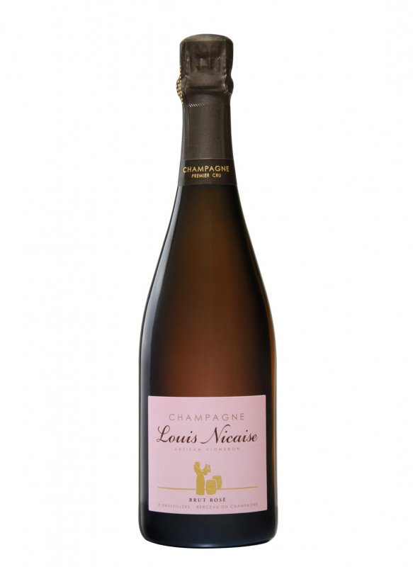Champagne Louis Nicaise - Brut Rosé - Garrafa 75 cl Champagne Louis Nicaise - Brut Rosé - Garrafa 75 cl