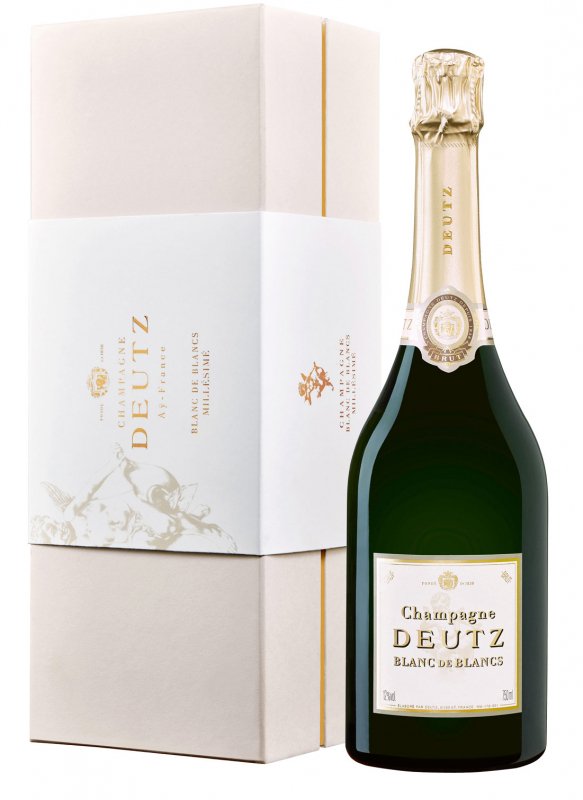 Champagne Deutz - Blanc de Blancs 2018 - Bottiglia 75 cl - Cofanetto Champagne Deutz - Blanc de Blancs 2018 - Bottiglia 75 cl - Cofanetto