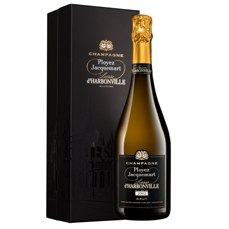 Champagne Ployez-Jacquemart - Liesse d’Harbonville 2002 - Garrafa 75 cl - Caixa Champagne Ployez-Jacquemart - Liesse d’Harbonville 2002 - Garrafa 75 cl - Caixa