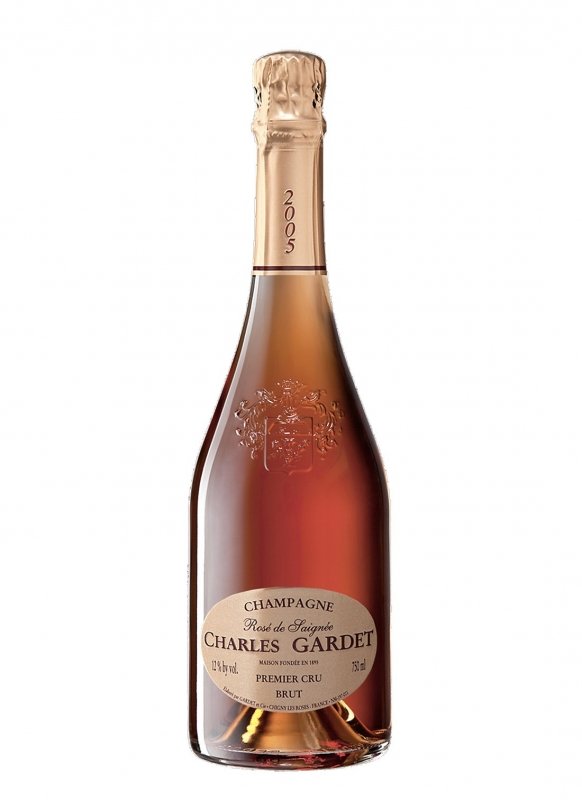 Champagne Gardet - Rosé de Saignée 2005 - Garrafa 75 cl Champagne Gardet - Rosé de Saignée 2005 - Garrafa 75 cl