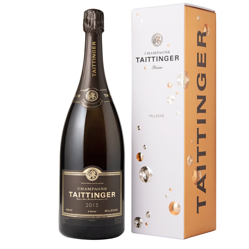Champagne Taittinger - Millésime 2015 - Magnum 150CL - Etui Champagne Taittinger - Millésime 2015 - Magnum 150CL - Etui