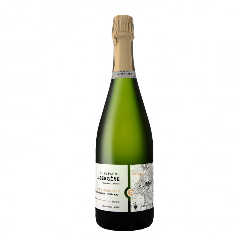 Champagne A. Bergère - Les Peignottes 2015 - Garrafa 75 cl Champagne A. Bergère - Les Peignottes 2015 - Garrafa 75 cl