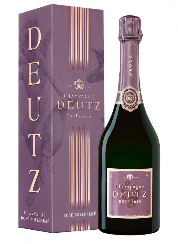 Champagne Deutz - Brut Rosé 2018 - Bouteille 75CL - Etui Champagne Deutz - Brut Rosé 2018 - Bouteille 75CL - Etui