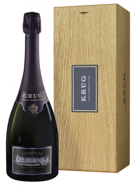 Champagne Krug - Clos d'Ambonnay 2006 - Garrafa 75 cl - Caixa de madeira Champagne Krug - Clos d'Ambonnay 2006 - Garrafa 75 cl - Caixa de madeira
