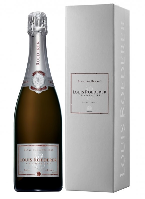 Champagne Louis Roederer - Blanc de Blancs 2006 - Garrafa 75 cl - Estojo Champagne Louis Roederer - Blanc de Blancs 2006 - Garrafa 75 cl - Estojo