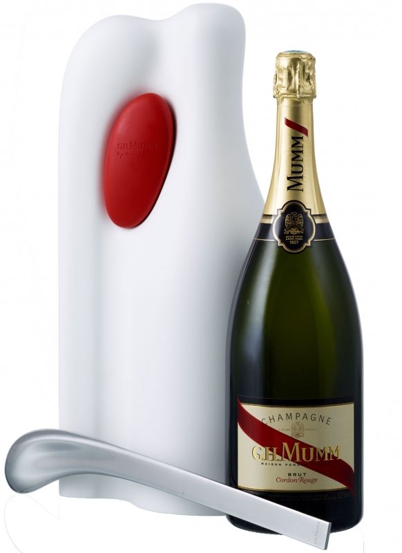 Champagne Mumm - G.H. Mumm by Ross Lovegrove - Magnum 150CL - Coffret Champagne Mumm - G.H. Mumm by Ross Lovegrove - Magnum 150CL - Coffret