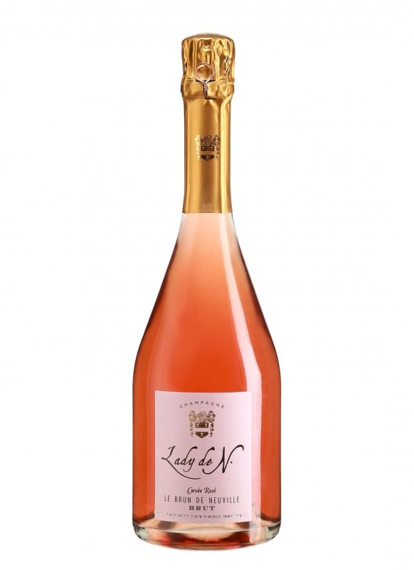 Champagne Le Brun de Neuville - Lady de N Rosé - Garrafa 75 cl Champagne Le Brun de Neuville - Lady de N Rosé - Garrafa 75 cl