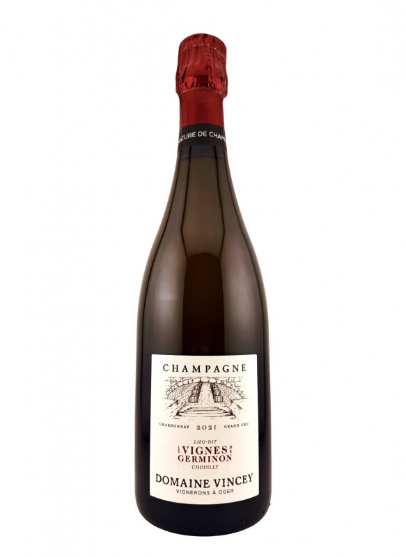 Champagne Domaine Vincey - Les Vignes de Germinon Chouilly Grand Cru 2021 - Bouteille 75CL