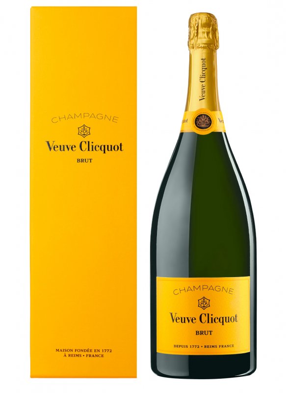 Champagne Veuve Clicquot - Carte Jaune - Magnum 150 cl - Etui Champagne Veuve Clicquot - Carte Jaune - Magnum 150 cl - Etui