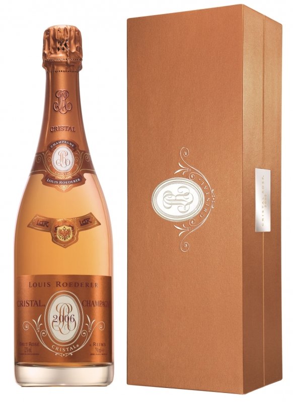 Champagne Louis Roederer - Cristal Rosé 2006 - Garrafa 75 cl - Caixa Champagne Louis Roederer - Cristal Rosé 2006 - Garrafa 75 cl - Caixa