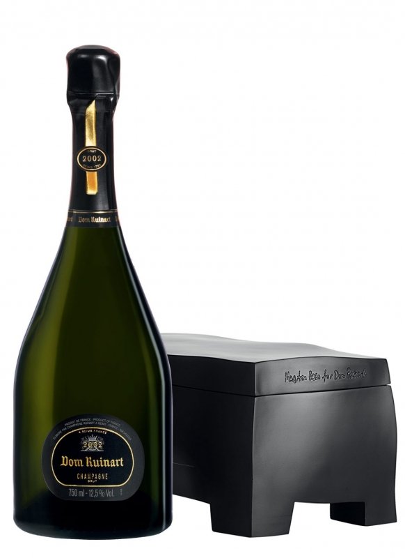 Champagne Ruinart - Dom Ruinart 2002 (édition Marteen Baas) - Bouteille 75CL - Coffret Champagne Ruinart - Dom Ruinart 2002 (édition Marteen Baas) - Bouteille 75CL - Coffret