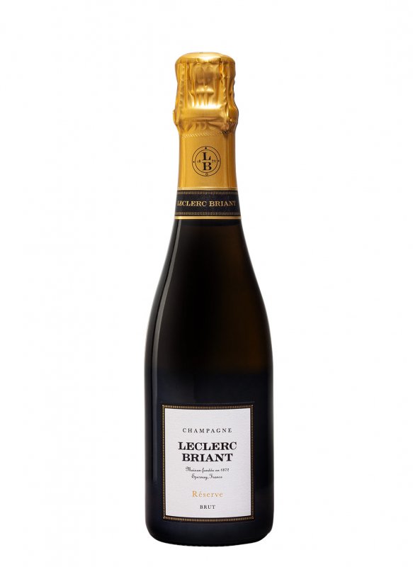 Champagne Leclerc Briant - Brut Réserve - Halve fles 37,5 cl