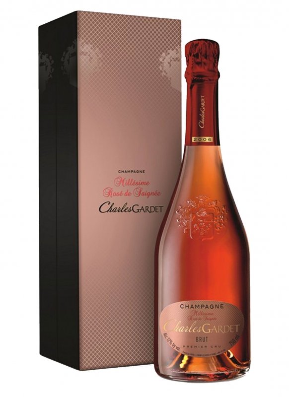 Champagne Gardet - Rosé de Saignée 2006 - Garrafa 75 cl - Estojo Champagne Gardet - Rosé de Saignée 2006 - Garrafa 75 cl - Estojo