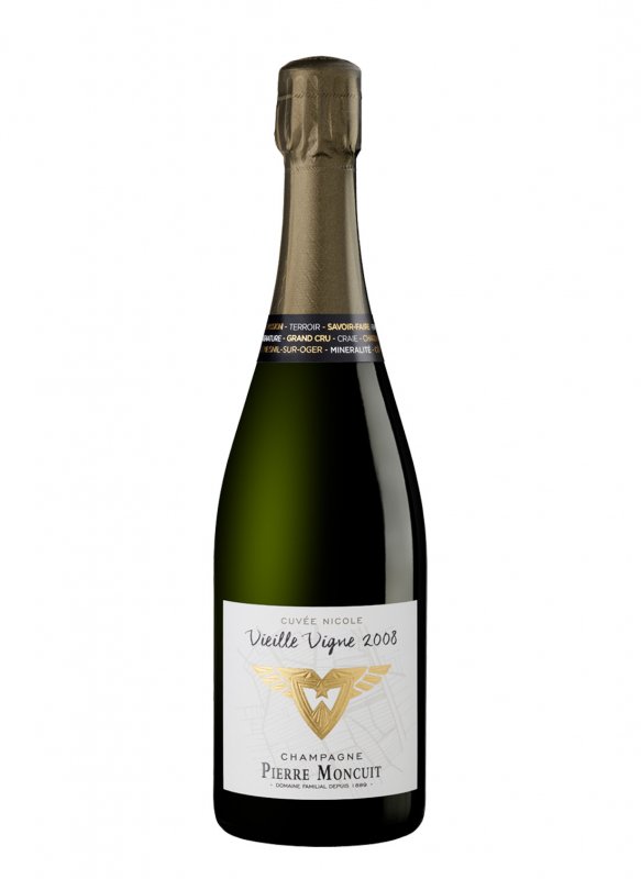 Champagne Pierre Moncuit - Cuvée Nicole Moncuit Vieilles Vignes 2008 - Bouteille 75CL Champagne Pierre Moncuit - Cuvée Nicole Moncuit Vieilles Vignes 2008 - Bouteille 75CL