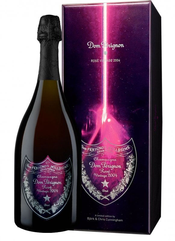 Champagne Dom Pérignon - Vintage 2004 Rosé édition Björk - Garrafa 75 cl - Caixa Champagne Dom Pérignon - Vintage 2004 Rosé édition Björk - Garrafa 75 cl - Caixa