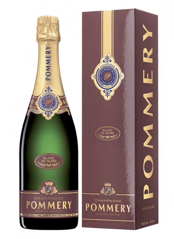Champagne Pommery - Blanc de Noirs Apanage - Garrafa 75 cl - Estojo Champagne Pommery - Blanc de Noirs Apanage - Garrafa 75 cl - Estojo