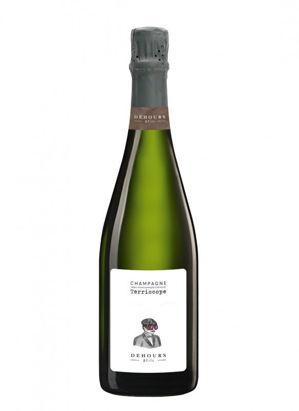 Champagne Dehours - Terriscope Rive Droite - Fles 75 cl Champagne Dehours - Terriscope Rive Droite - Fles 75 cl
