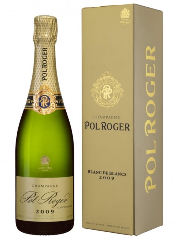 Pol Roger Champagne - Chardonnay Vintage 2009 - Bottle 75cl - Box Pol Roger Champagne - Chardonnay Vintage 2009 - Bottle 75cl - Box