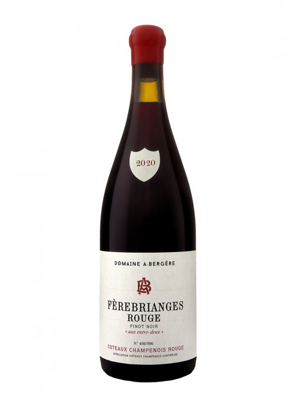 Champagne A. Bergère - Fèrebrianges Rouge 2020 - Fles 75 cl Champagne A. Bergère - Fèrebrianges Rouge 2020 - Fles 75 cl
