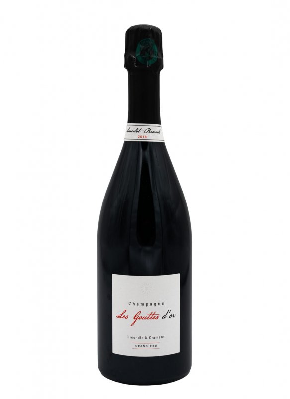 Champagne Lancelot-Pienne - Gouttes d'Or Cramant Grand Cru 2018 - Garrafa 75 cl Champagne Lancelot-Pienne - Gouttes d'Or Cramant Grand Cru 2018 - Garrafa 75 cl