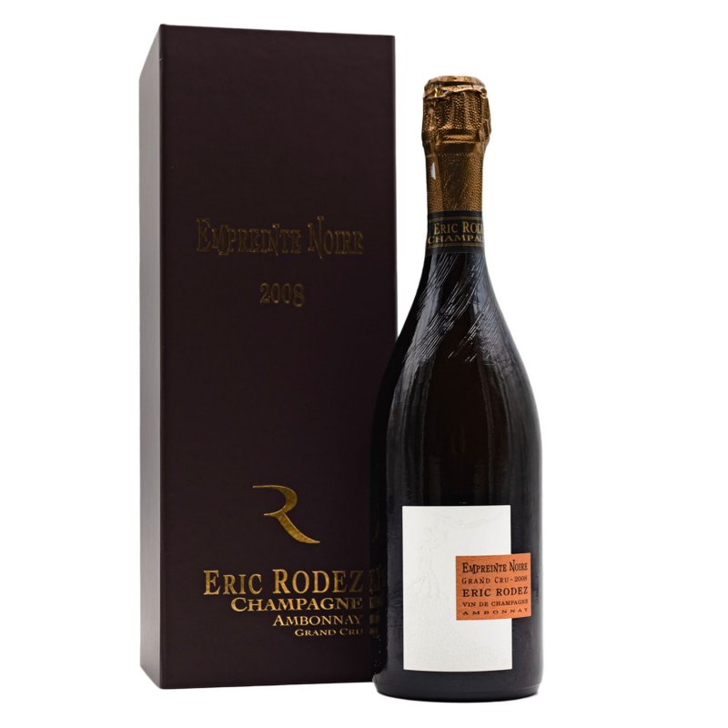 Champagne Eric Rodez - Empreinte Noire 2008 - Garrafa 75 cl Champagne Eric Rodez - Empreinte Noire 2008 - Garrafa 75 cl