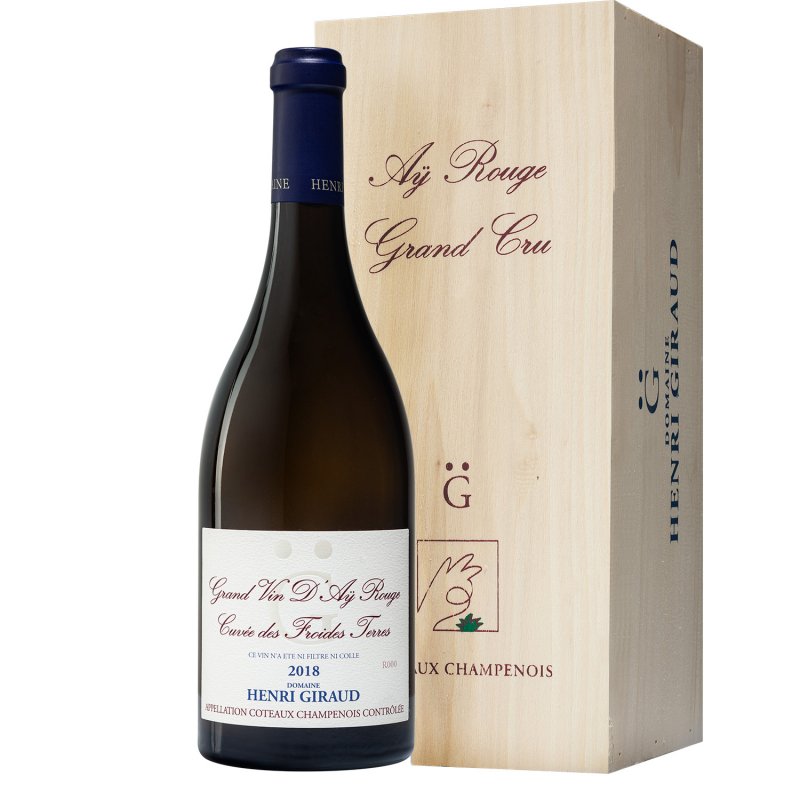 Champagne Henri Giraud - Cuvée des Froides Terres 2018 - Botella 75CL - Caja de madera Champagne Henri Giraud - Cuvée des Froides Terres 2018 - Botella 75CL - Caja de madera