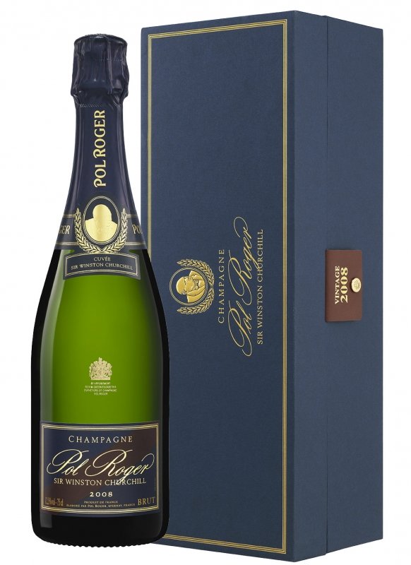 Champagne Pol Roger - Sir Winston Churchill 2008 - Bouteille 75CL - Coffret