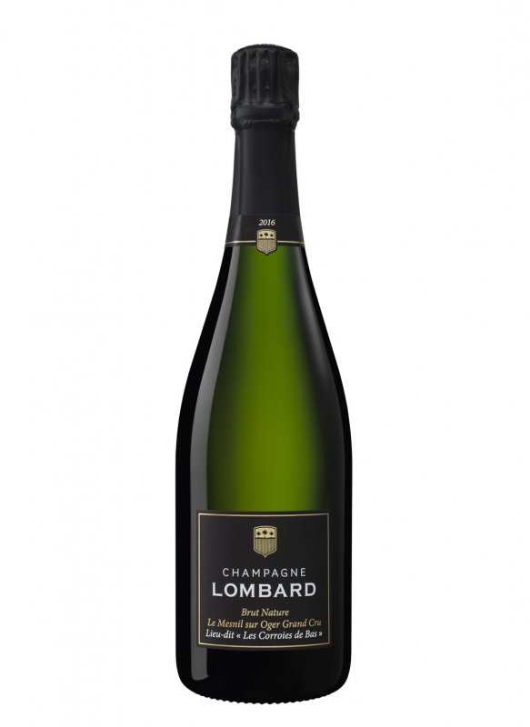 Champagne Lombard - Brut Nature Mesnil-sur-Oger Grand Cru Lieu-dit Les Corroies de Bas 2016 - Flasche 75 cl Champagne Lombard - Brut Nature Mesnil-sur-Oger Grand Cru Lieu-dit Les Corroies de Bas 2016 - Flasche 75 cl