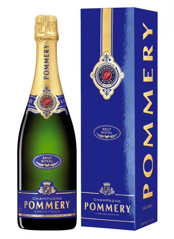Champagne Pommery - Brut Royal - Garrafa 75 cl - Estojo Champagne Pommery - Brut Royal - Garrafa 75 cl - Estojo