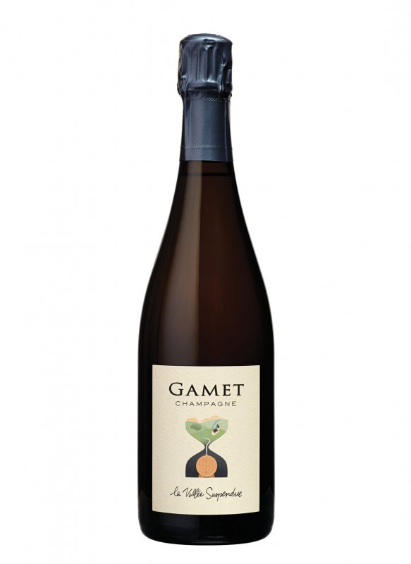 Champagne Gamet - La Vallée Suspendue - Garrafa 75 cl Champagne Gamet - La Vallée Suspendue - Garrafa 75 cl