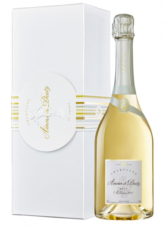 Champagne Deutz - Amour de Deutz 2014 - Bouteille 75CL - Coffret Champagne Deutz - Amour de Deutz 2014 - Bouteille 75CL - Coffret