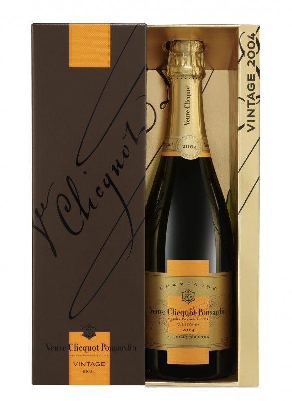 Champagne Veuve Clicquot - Vintage 2004 - Bouteille 75CL - Etui
