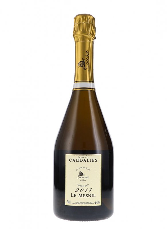 Champagne De Sousa - Caudalies Le Mesnil 2013 - Bouteille 75CL Champagne De Sousa - Caudalies Le Mesnil 2013 - Bouteille 75CL